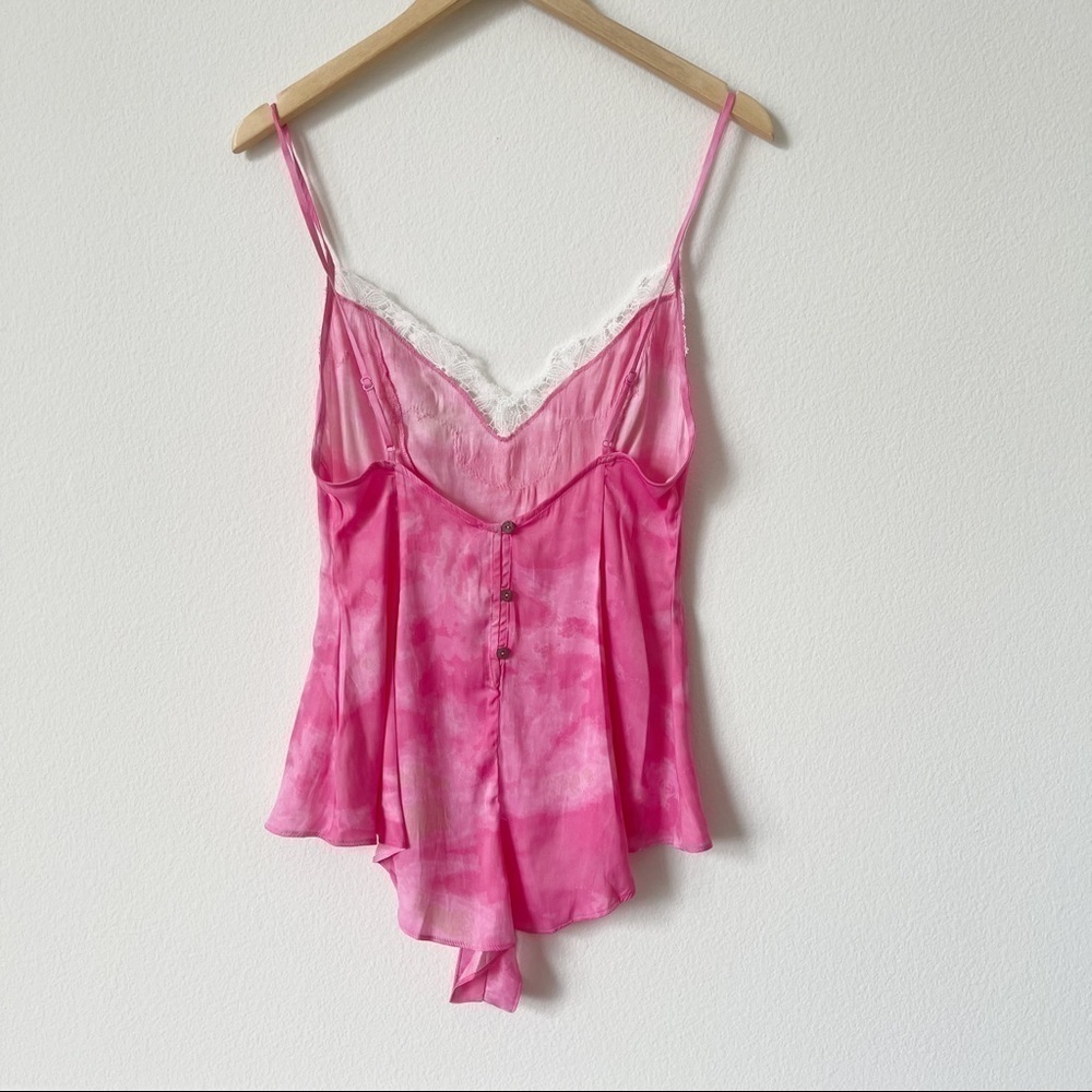 Free People Intimately Pink Luella Tie Dye Lace Bodysuit XS - Picture 6 of 15